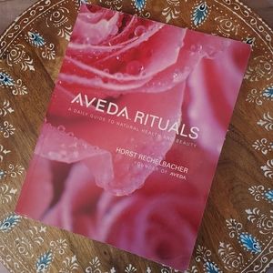 RARE PINK Aveda Rituals BOOK Natural Health Horst Rechelbacher ORIGINAL FOUNDER!